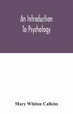 An introduction to psychology