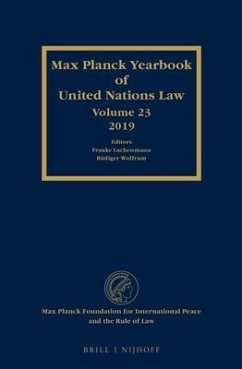 Max Planck Yearbook of United Nations Law, Volume 23 (2019)