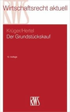 Der Grundstückskauf (eBook, ePUB) - Hertel, Christian; Krüger, Wolfgang