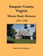 Fauquier County, Virginia Minute Book... - Bild 1