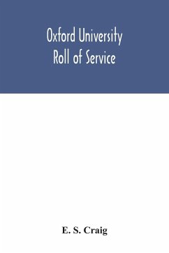 Oxford university roll of service - S. Craig, E.