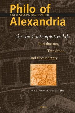 Philo of Alexandria: On the Contemplative Life - E Taylor, Joan; M Hay, David