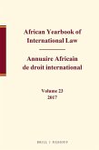 African Yearbook of International Law / Annuaire Africain de Droit International, Volume 23, 2017-2018