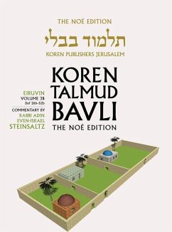 Koren Talmud Bavli V3b: Eiruvin, Daf 26a-2b, Noe Color Pb, H/E - Steinsaltz, Adin