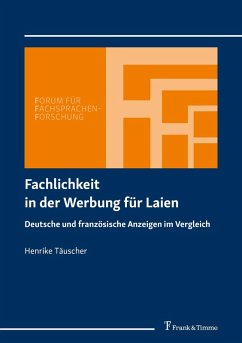 Fachlichkeit in der Werbung für Laien (eBook, PDF) - Täuscher, Henrike