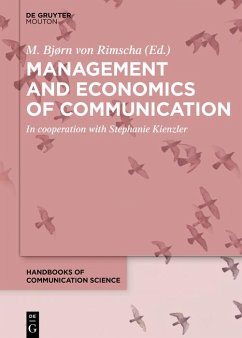 Cover Management and Economics of Communication (eBook, PDF)