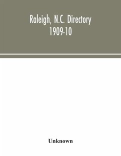 Raleigh, N.C. directory 1909-10 - Unknown