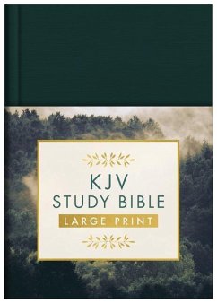 KJV Study Bible - Large Print [gold Spruce] - Compiled By Barbour Staff