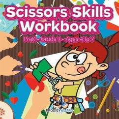 Scissors Skills Workbook PreK-Grade 1 - Ages 4 to 7 - Prodigy