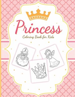 Princess Coloring Book For Kids - Larson, Patricia