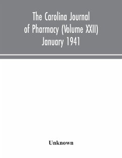 The Carolina journal of pharmacy (Volume XXII) January 1941 - Unknown