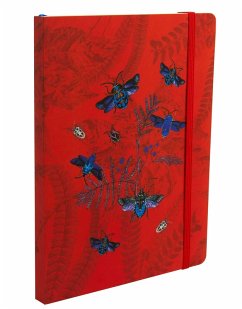 Art of Nature: Flight of Beetles Notebook with Elastic Band - Insight Editions