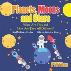 PLANETS MOONS & STARS