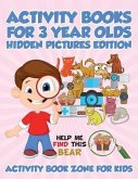 Activity Books For 3 Year Olds Hidden Pictures Edition