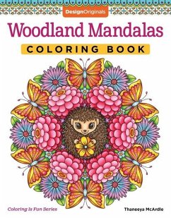 Woodland Mandalas Coloring Book - McArdle, Thaneeya