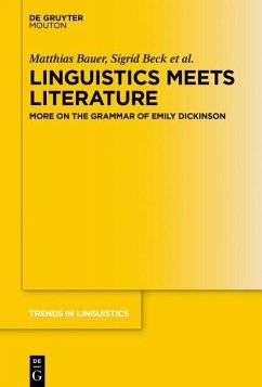 Cover Linguistics Meets Literature (eBook, PDF)