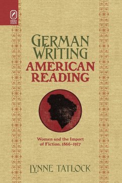 German Writing, American Reading - Tatlock, Lynne