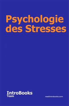 Cover Psychologie des Stresses (eBook, ePUB)
