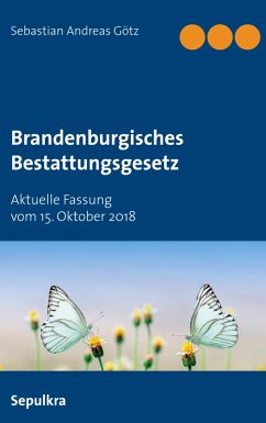 Brandenburgisches Bestattungsgesetz (eBook, ePUB)