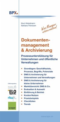 Cover Dokumentenmanagement & Archivierung (eBook, PDF)