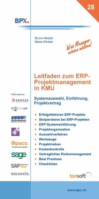 Cover Leitfaden zum ERP-Projektmanagement in KMU (eBook, PDF)