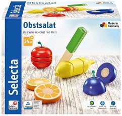 Cover Selecta 62070 - Obstsalat, Klett- und Schneidespielzeug, Holz, 11-teilig