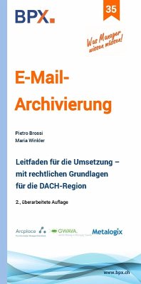 E-Mail-Archivierung (eBook, PDF) - Brossi, Pietro