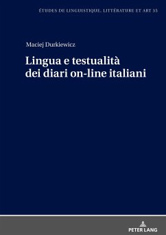 Lingua e testualità dei diari on-line italiani - Durkiewicz, Maciej
