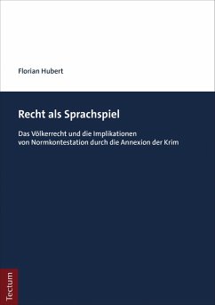 Recht als Sprachspiel (eBook, PDF) - Hubert, Florian