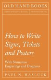 How to Write Signs, Tickets and Posters (eBook, ePUB)