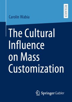 The Cultural Influence on Mass Customization (eBook, PDF) - Wabia, Carolin