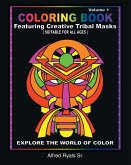 African Masked Theme Coloring Book