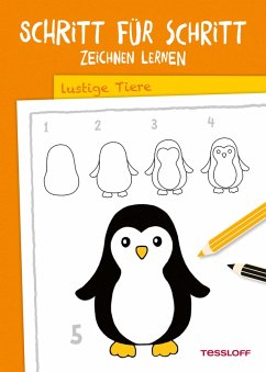Schritt für Schritt Zeichnen lernen. Lustige Tiere (eBook, ePUB)