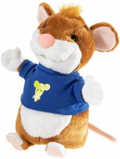 Heunec 589872 - Leo Lausemaus, Handspielpuppe, 30 cm, Plüschtier