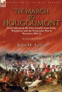 The March to Hougoumont - Lewis, John H