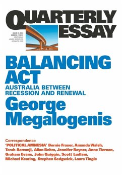 Quarterly Essay 61 Balancing Act - Megalogenis, George