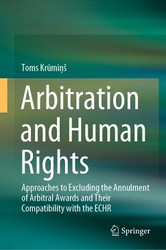 Arbitration and Human Rights (eBook, PDF) - Krūmiņš, Toms