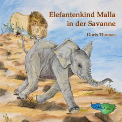 Elefantenkind Malla in der Savanne (MP3-Download) - Thomas, Doris