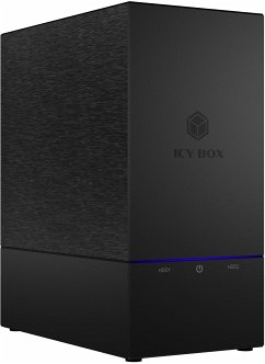 Cover ICY BOX IB-RD3621-C31 2-fach RAID Gehäuse
