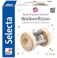 Cover Selecta 64003 - bellybutton, Wolkenflitzer, Rassel, Holz, 7 cm
