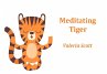 Meditating Tiger -Children Illustration... - Bild 1