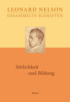 Cover Sittlichkeit und Bildung (eBook, PDF)