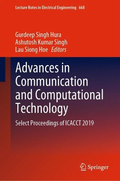 Cover Advances in Communication and Computational Technology (eBook, PDF)