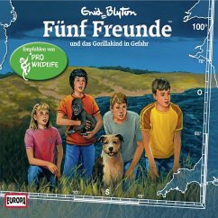 Folge 100: Fünf Freunde und das Gorillakind in Gefahr (MP3-Download) - McClean, Katrin