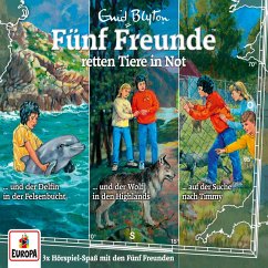 3er-Box: Fünf Freunde retten Tiere in Not (Folgen 112/117/124) (MP3-Download) - McClean, Katrin; Brügger, Katja