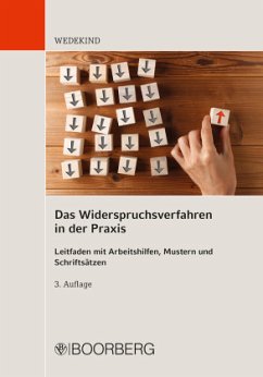 Das Widerspruchsverfahren in der Praxis - Wedekind, Birgit