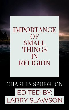 Cover Importance of Small Things in Religion (eBook, ePUB)