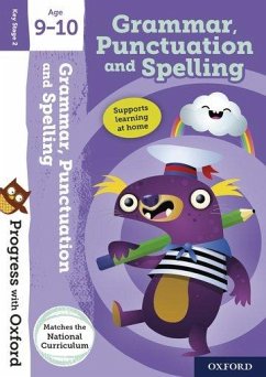 Cover Progress with Oxford:: Grammar, Punctuation and Spelling Age 9-10