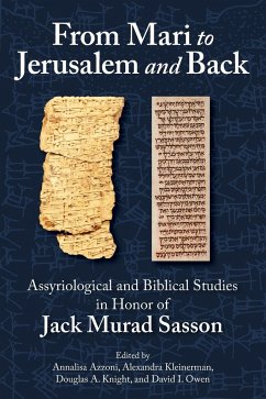 From Mari to Jerusalem and Back