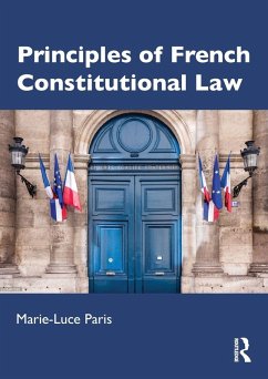 Cover Principles of French Constitutional Law